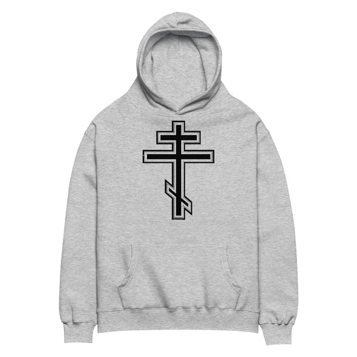Orthodox Cross Female Pump Cover Hoodie product image (2)