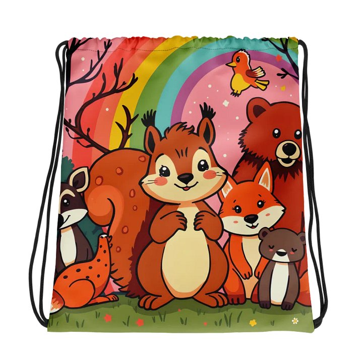 Vibrant Adventure Drawstring Backpack product image (1)