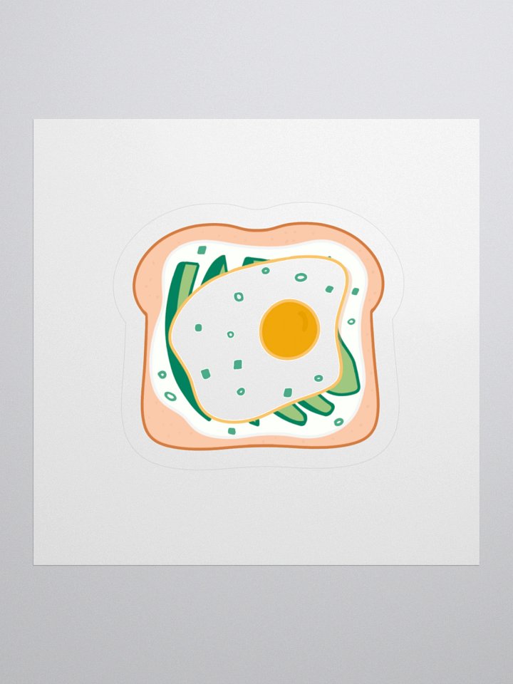 Avocado and Toast Sticker product image (1)