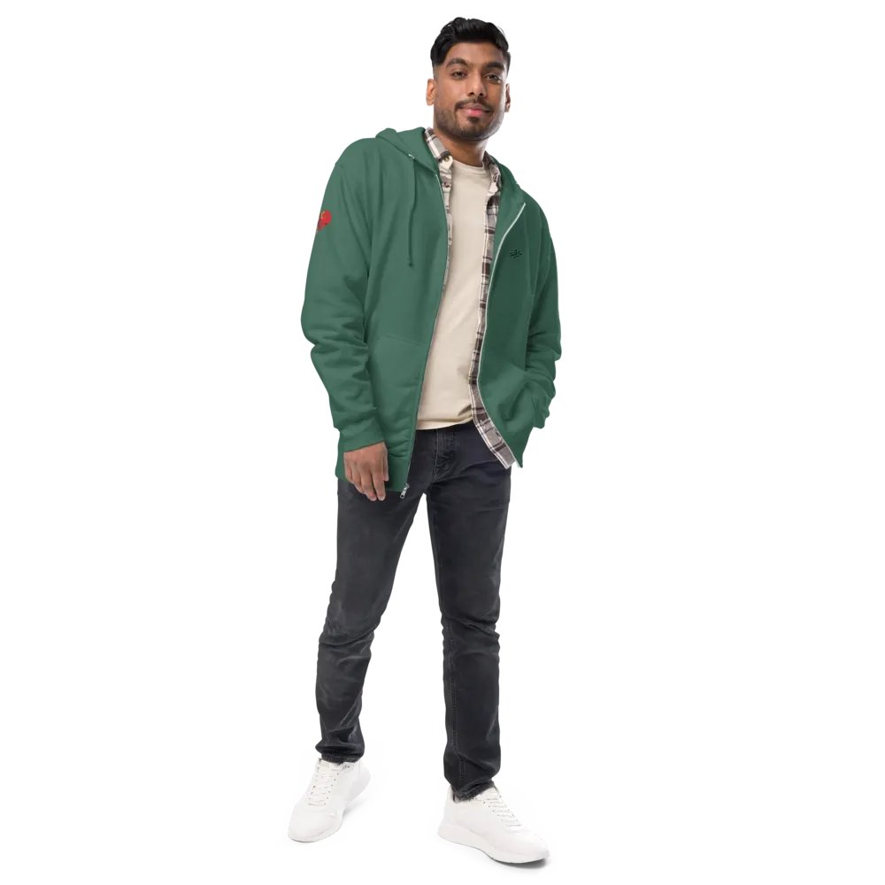 I Love You Dad, Icon / MO Fleece Zip Hoodie product image (8)