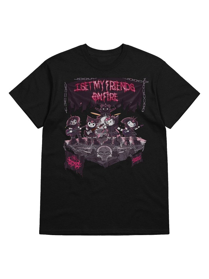 I Set My Friends On Fire Warped Tour Merch Tshirt product image (1)