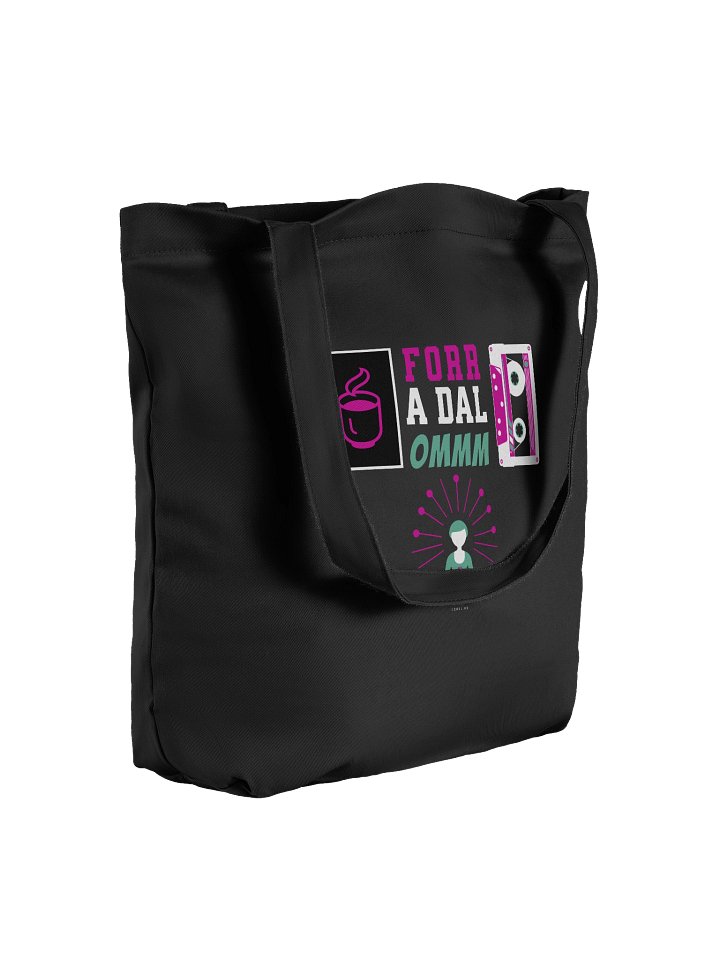 Forr A Dal Ommm ECO Tatyó Dizájn Táska_EQALL.hu® Originals_Ciklámen / Fehér / Zöld product image (2)