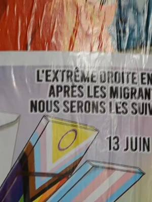 Nous ne comprendrons jamais cette affiche qui est révoltant et choquante 😡 #Pride #LGBT 