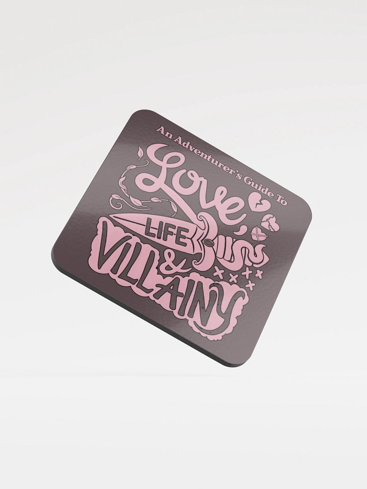 An Adventurer's Guide To Love, Life & Villainy Coaster product image (1)