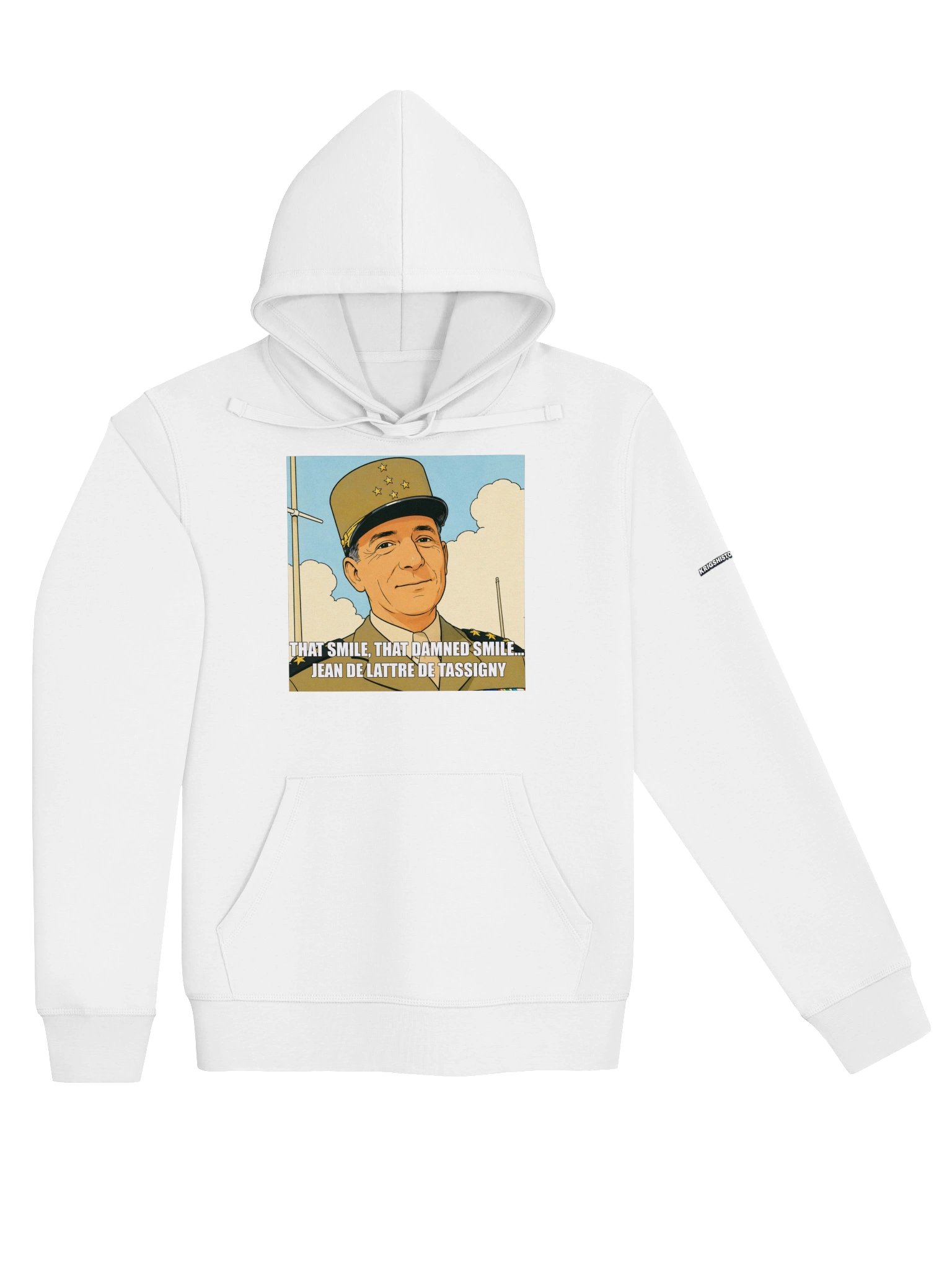 That smile, That damn smile - Jean De Lattre De Tassigny (Premium Organic Hoodie) product image (3)
