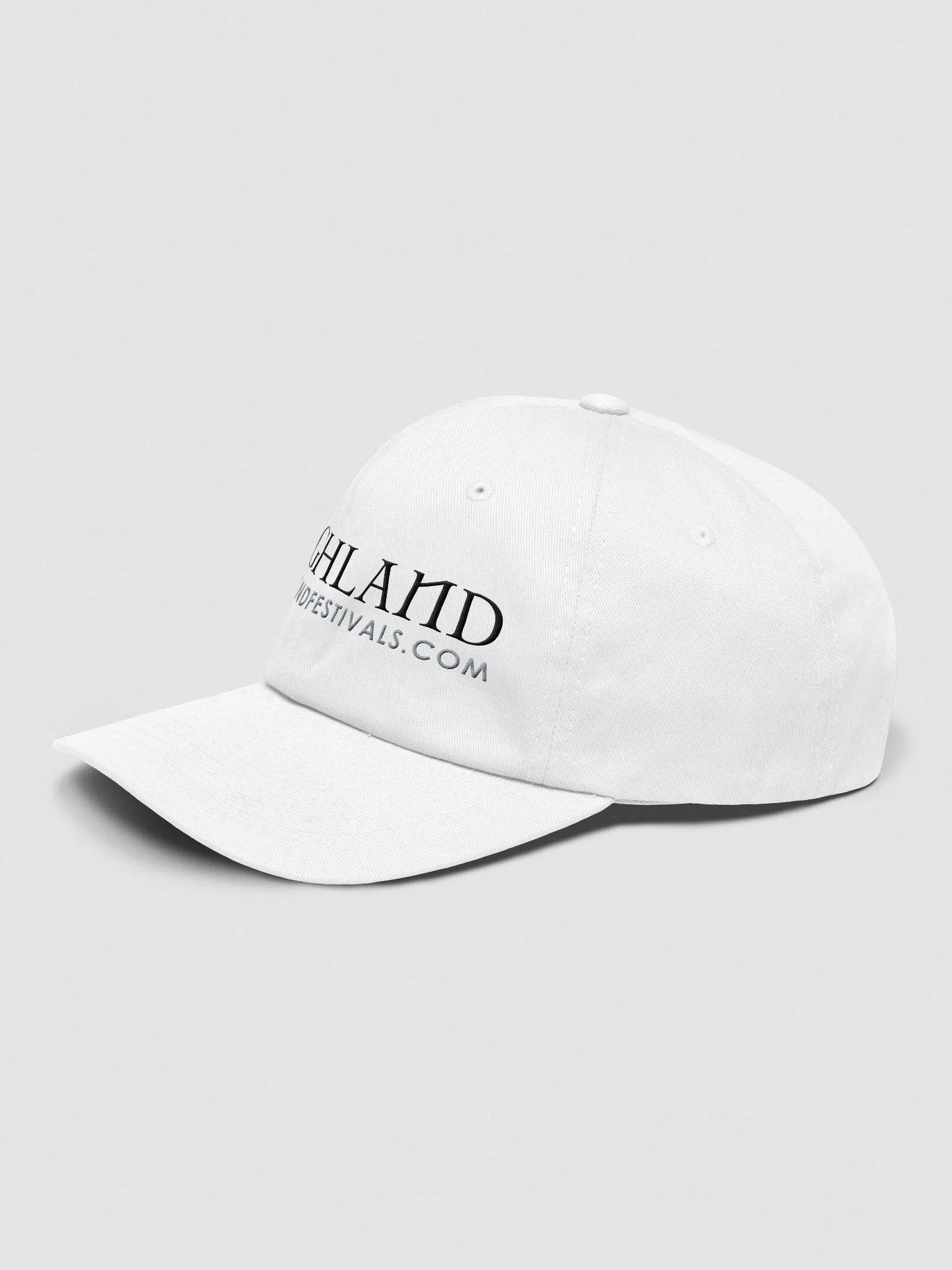 HGAF Logo Cap: WHITE product image (3)