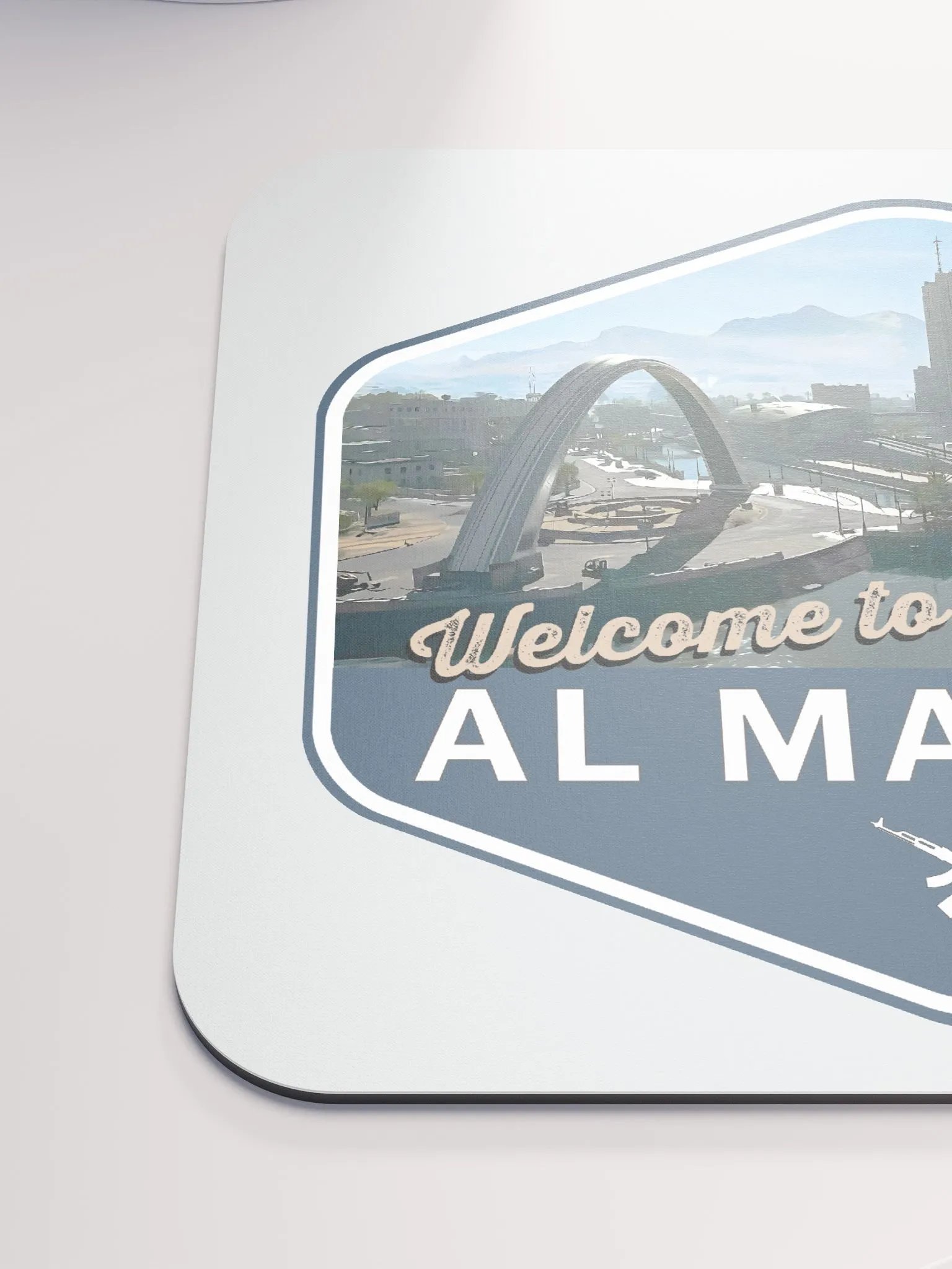 Welcome to Al Mazrah Mouse Mat product image (6)