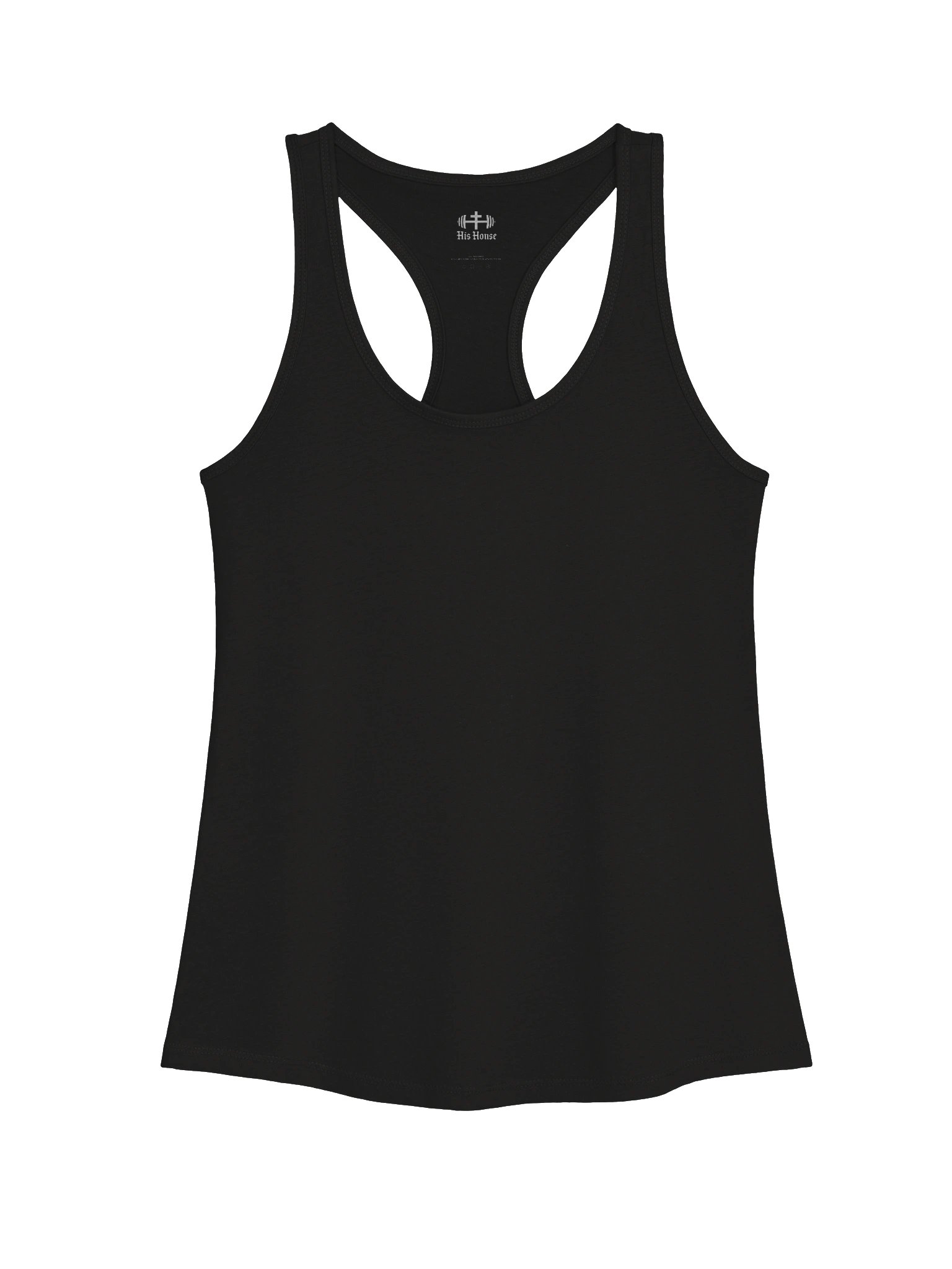 His House Womens Racerback Tank - Black product image (3)