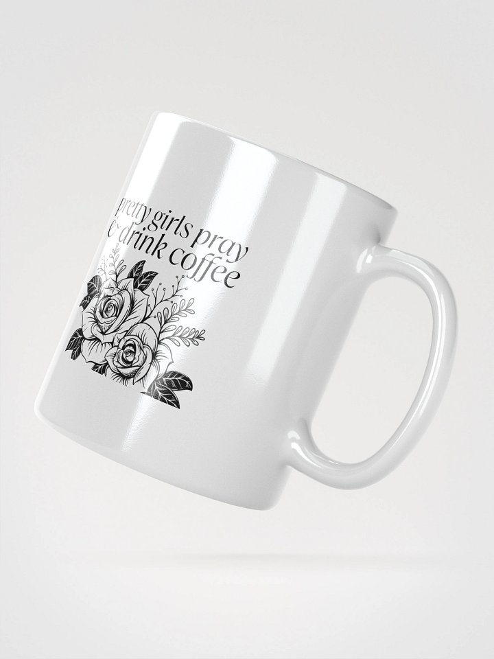 Pretty Girls Pray Elegance in Bloom Mug product image (5)
