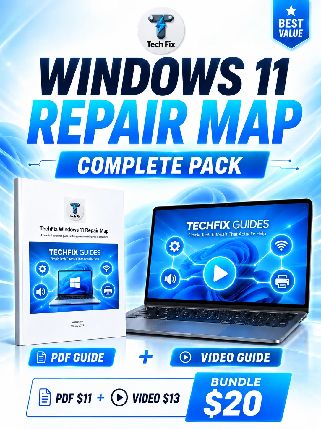 Windows 11 Repair Map – Complete Bundle product image (1)