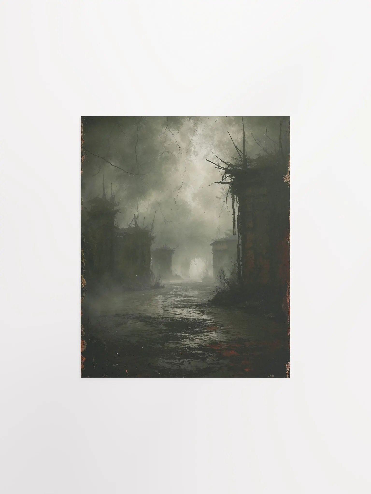 Misty Ruins Enhanced Matte Poster product image (7)