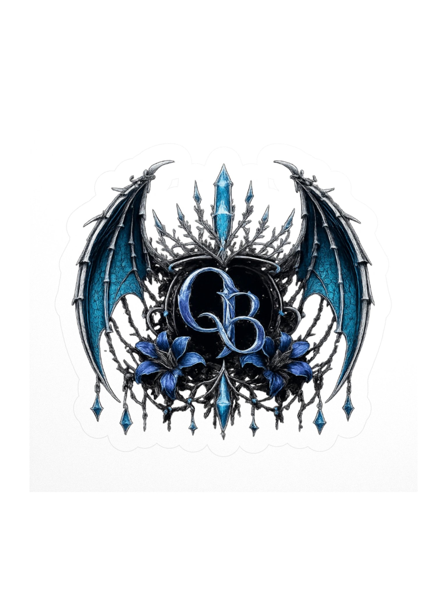 QueenB Logo Sticker product image (1)