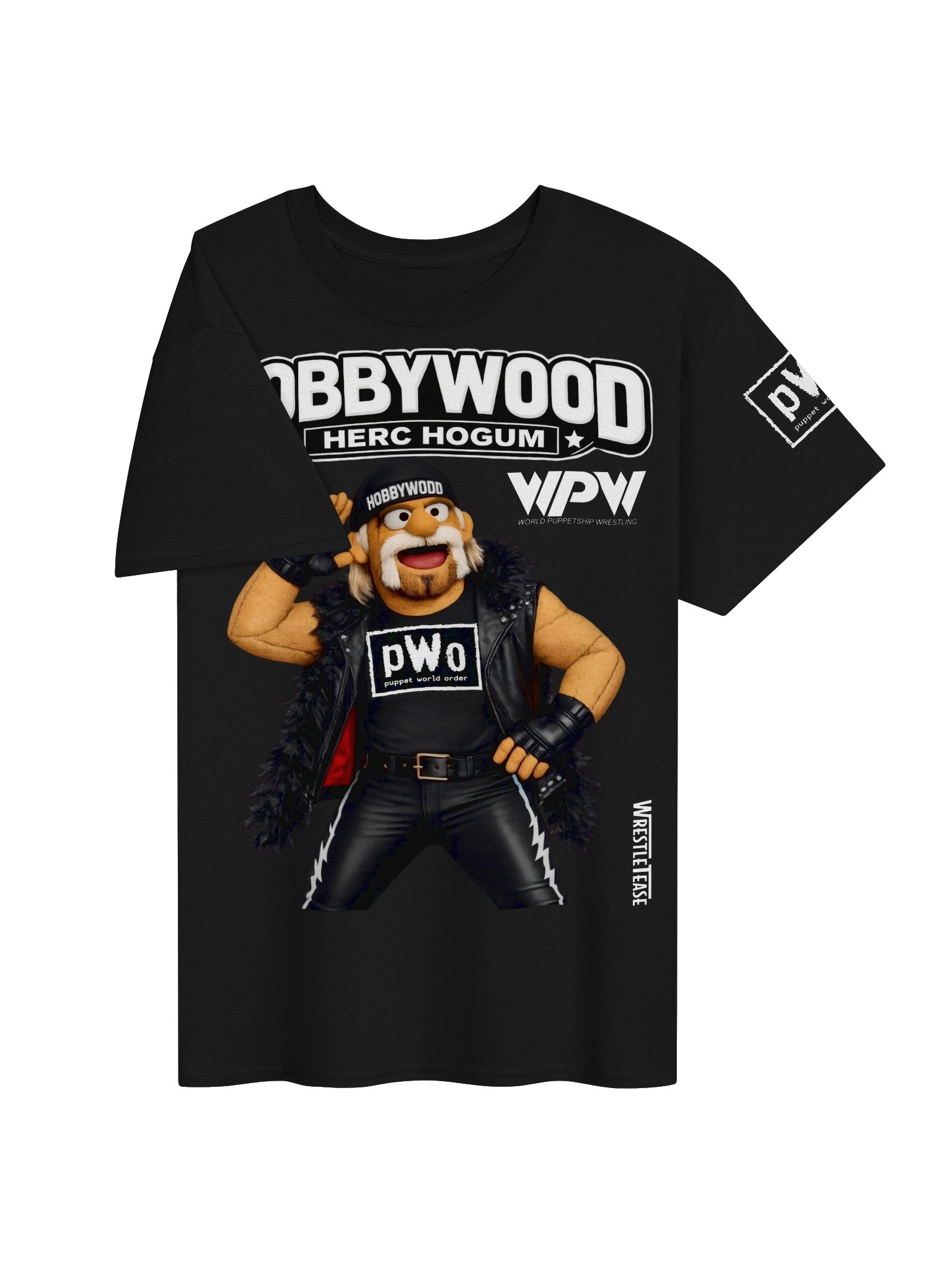 Hobbywood Hogum pWo Tee V1 w/ Sleeve print product image (4)