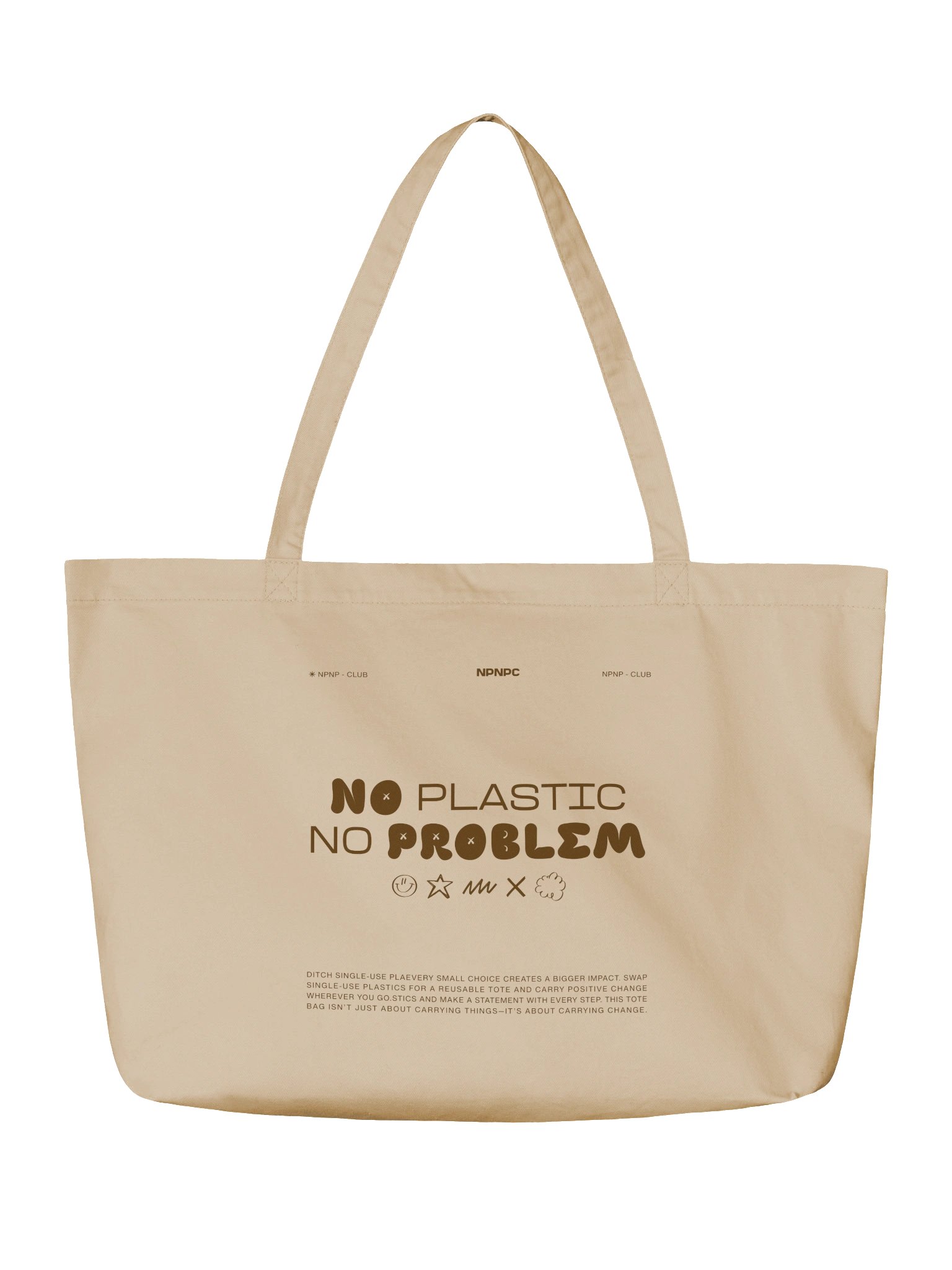No Plastic No Problem Tote product image (3)