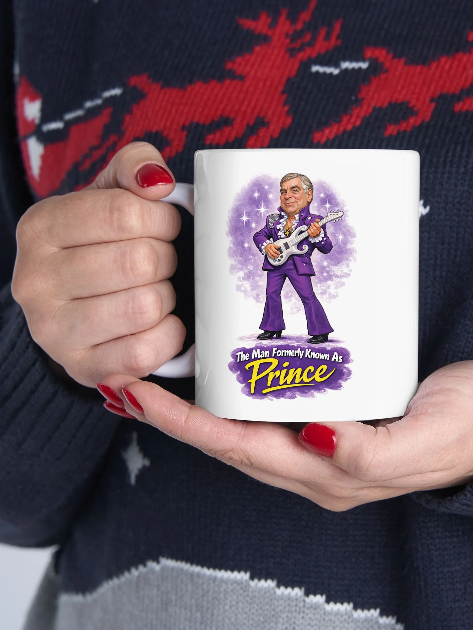 Royal Parody – “Formerly Known As Prince” Collectible Ceramic Mug (11oz) | As Never Collection product image (3)