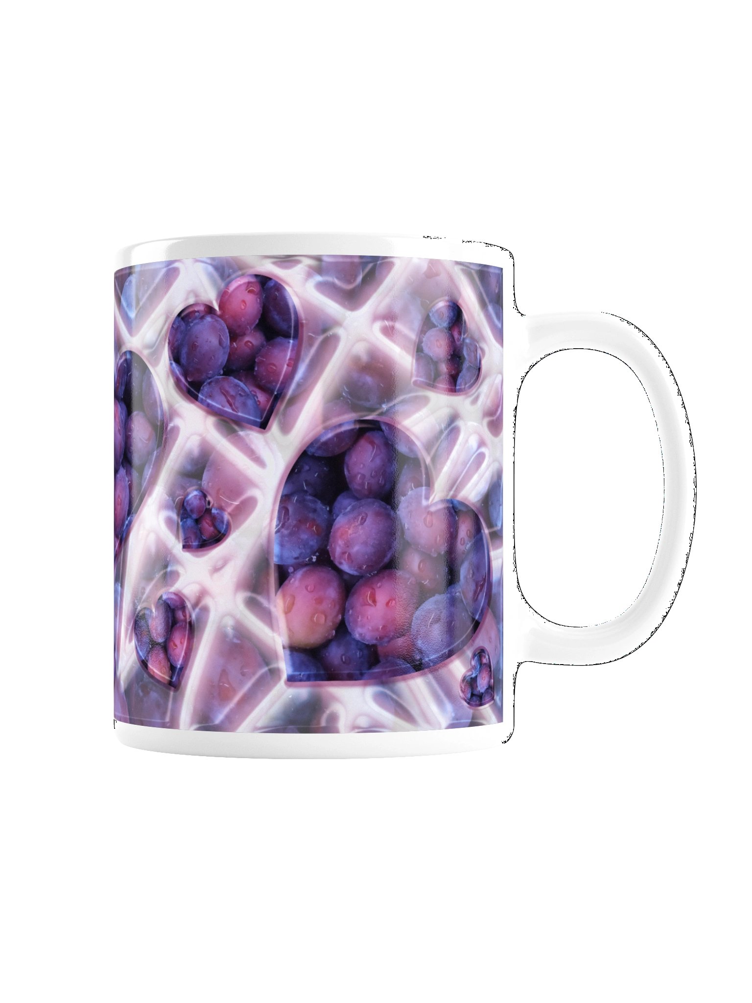Real Plums Mug with Glassy Hearts product image (3)