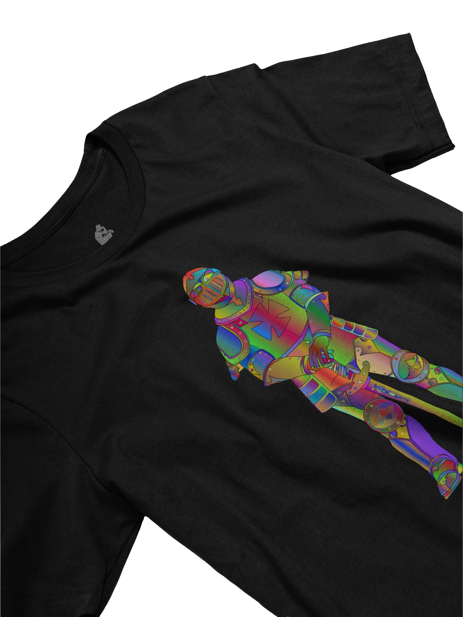 "Medieval Rainbow Knight" T-shirt product image (3)