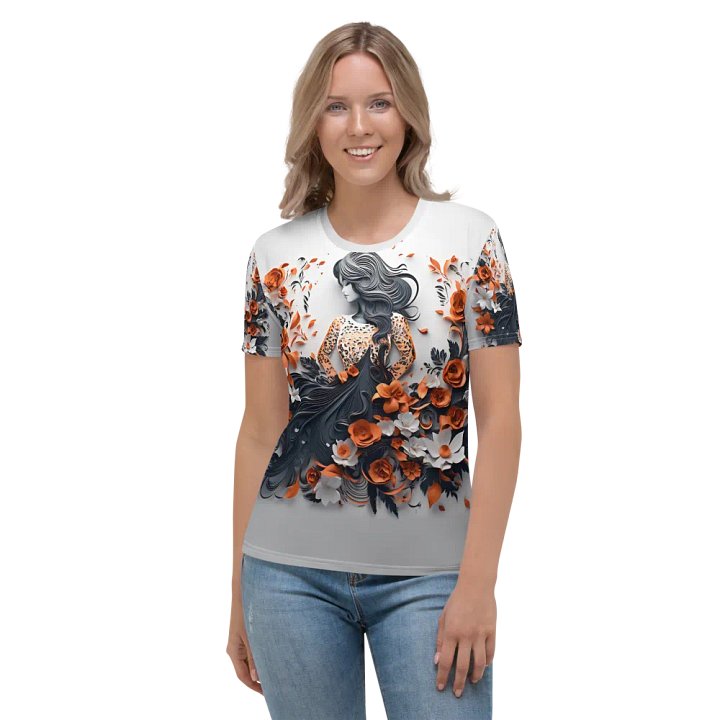 Girl floral T shirt product image (1)