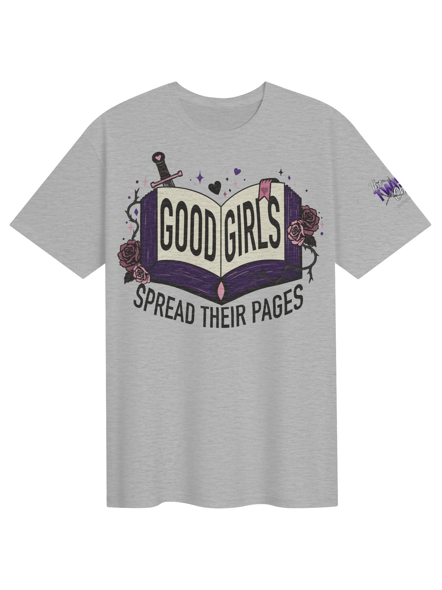 Good Girls Spread Their Pages (Unisex Soft Tee) product image (51)