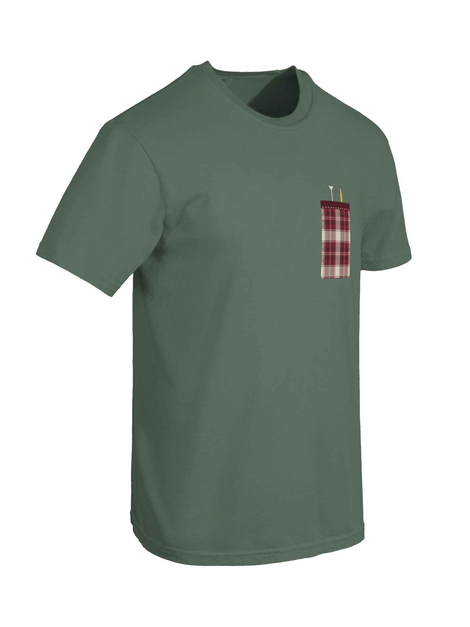 Plaid Patch Pocket Tee product image (10)