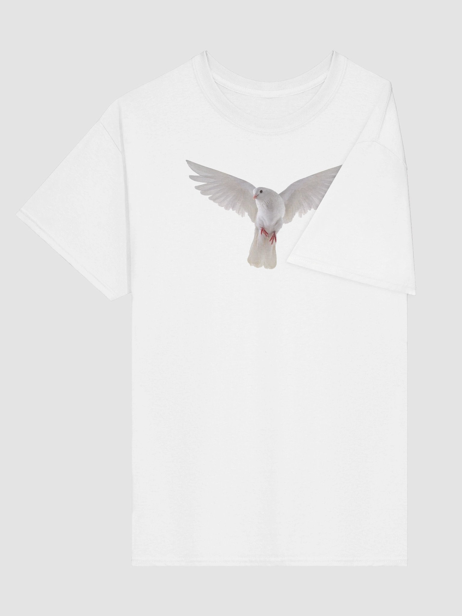 Dove Unisex Cotton Heavyweight T-Shirt product image (3)