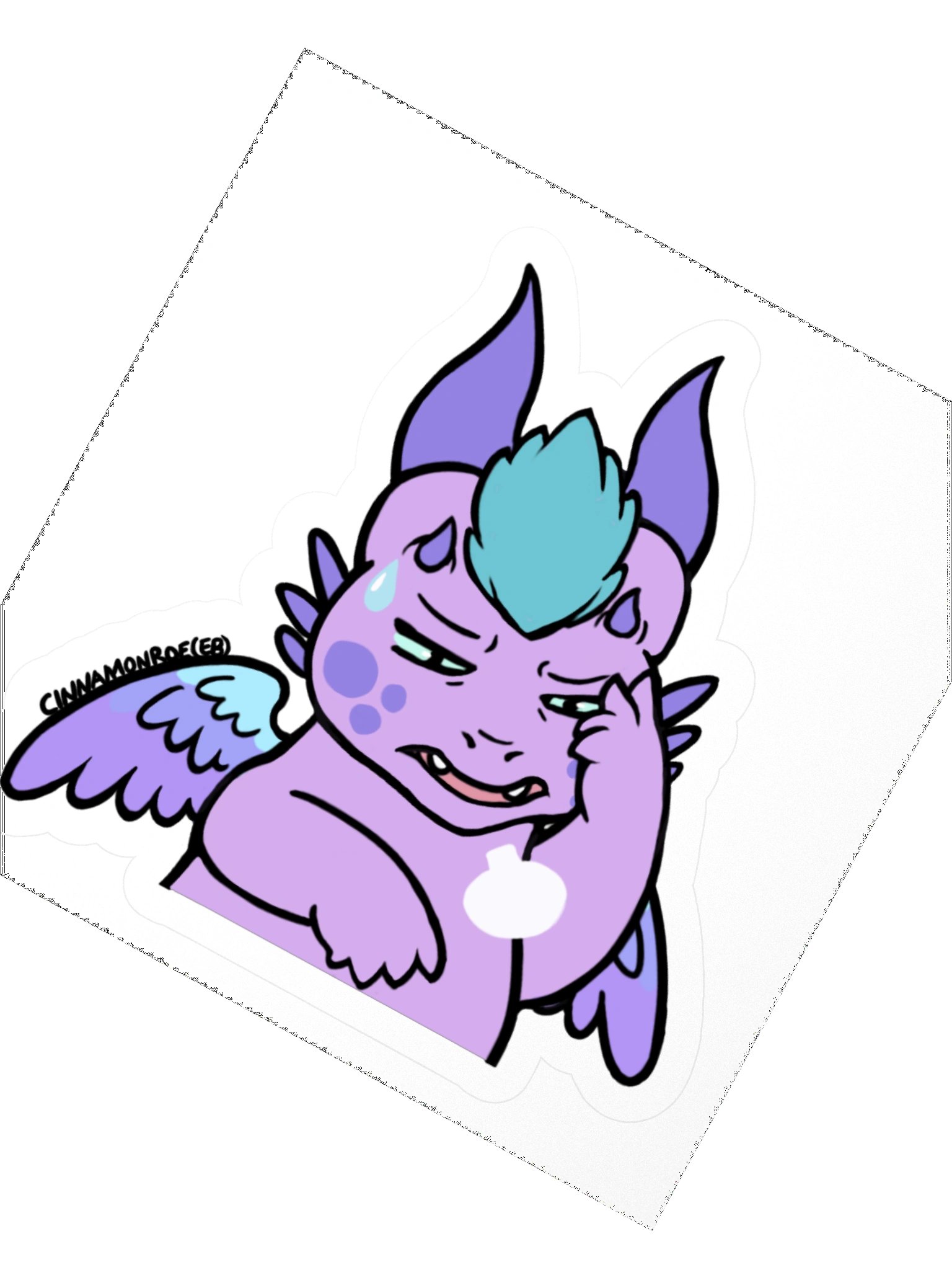 Drakin "Sigh" Sticker product image (5)