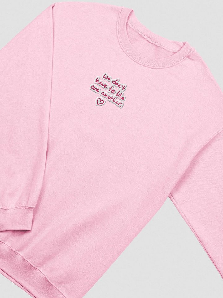 ONE ANOTHER (pink bubble design) embroidered crewneck product image (1)