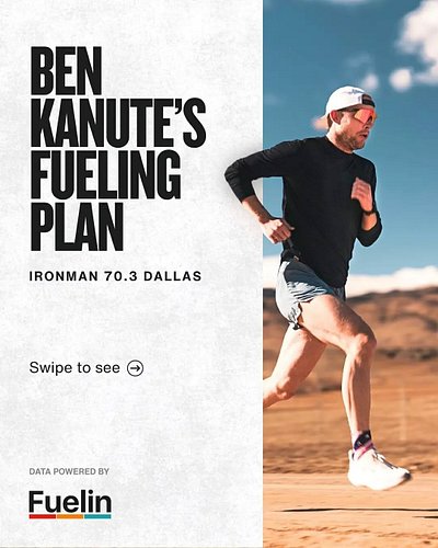 Fuelin pro @benkanute is ready to get after it at @ironmantri 70.3 Dallas Little-Elm, a brand-new race on the American circui...