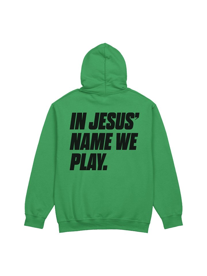 In Jesus Name We Play Hoodie product image (4)