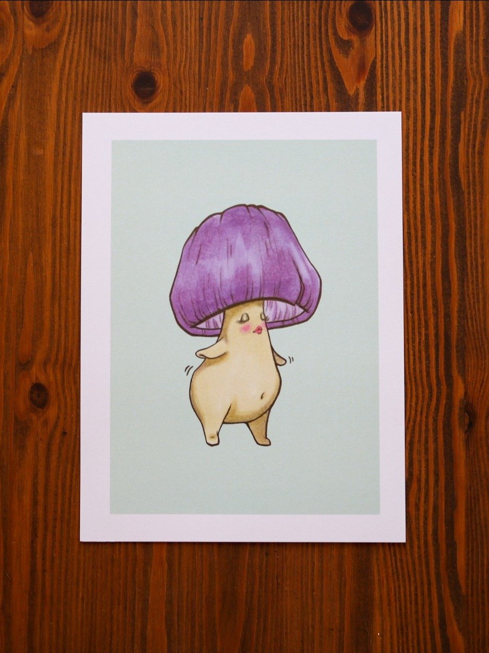 DANCE MUSH VIOLET PRINT product image (1)