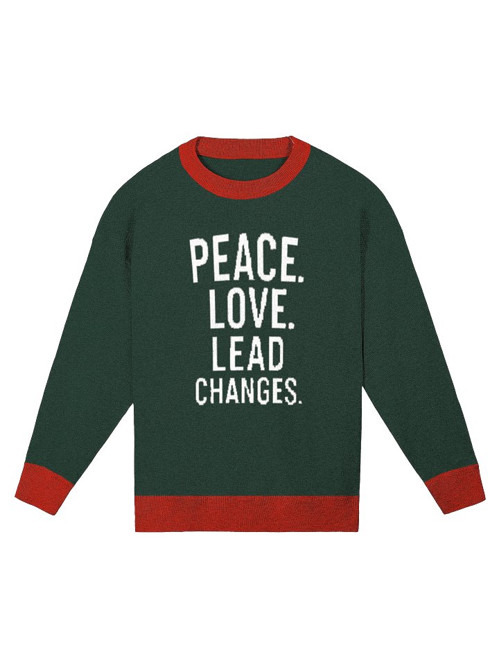 The Peace. Love. Lead Changes. Sweater (wholesale) product image (1)