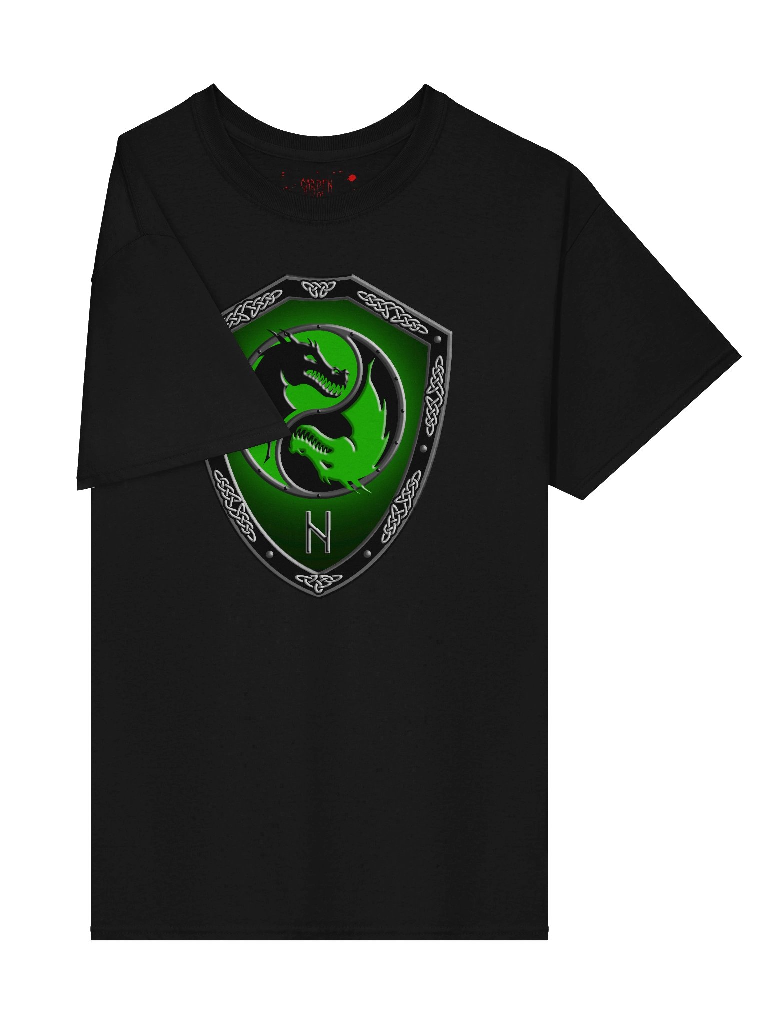 VIKING SHIELD 12 Dragons with (HAGALAZ - Hail – Wrath of Nature, Uncontrolled Forces) product image (4)