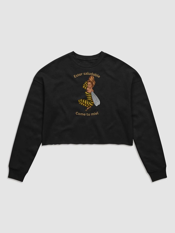 Bee-Healthy Crop Sweatshirt product image (2)
