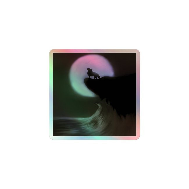Kiss-Cut Holographic Sticker Sheet - view all designs
