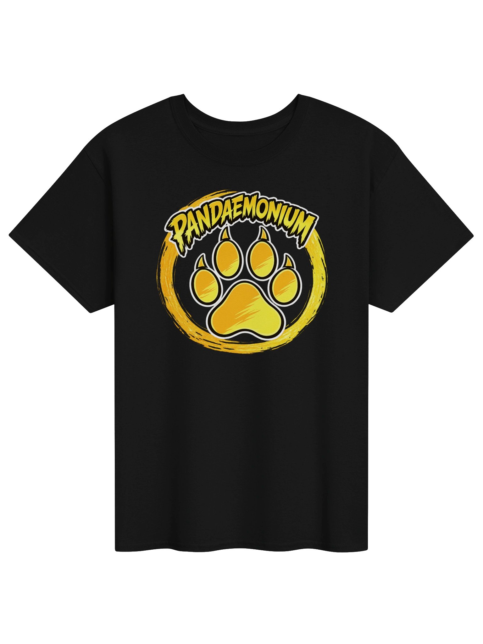 PANDAEMONIUM Yellow Logo Tee product image (2)