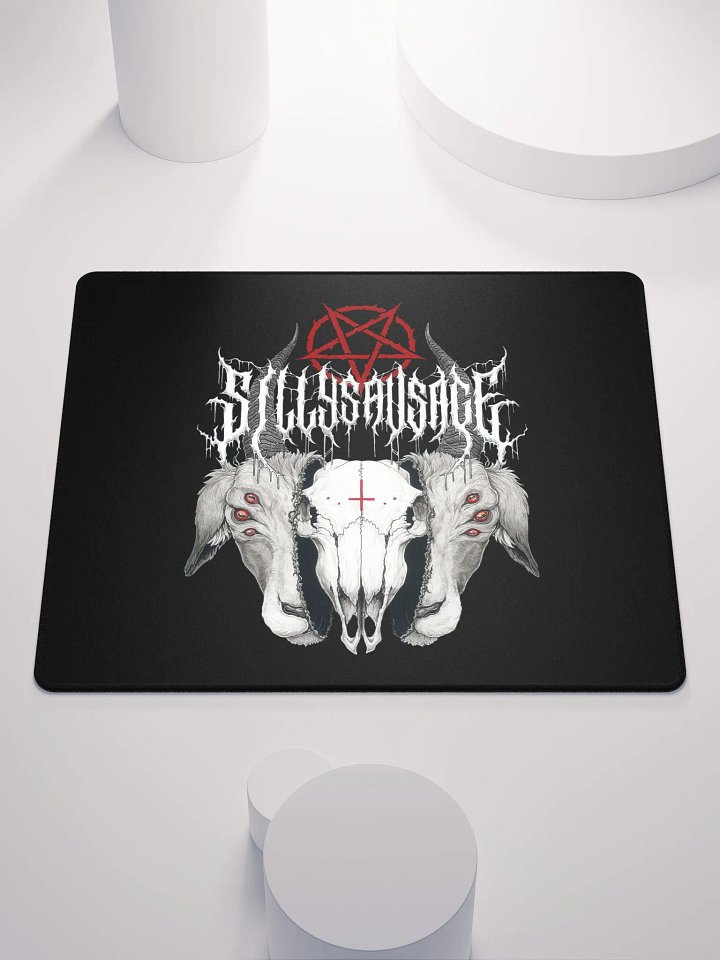 Sillysau5age Demonic Goat Mouse Mat product image (2)