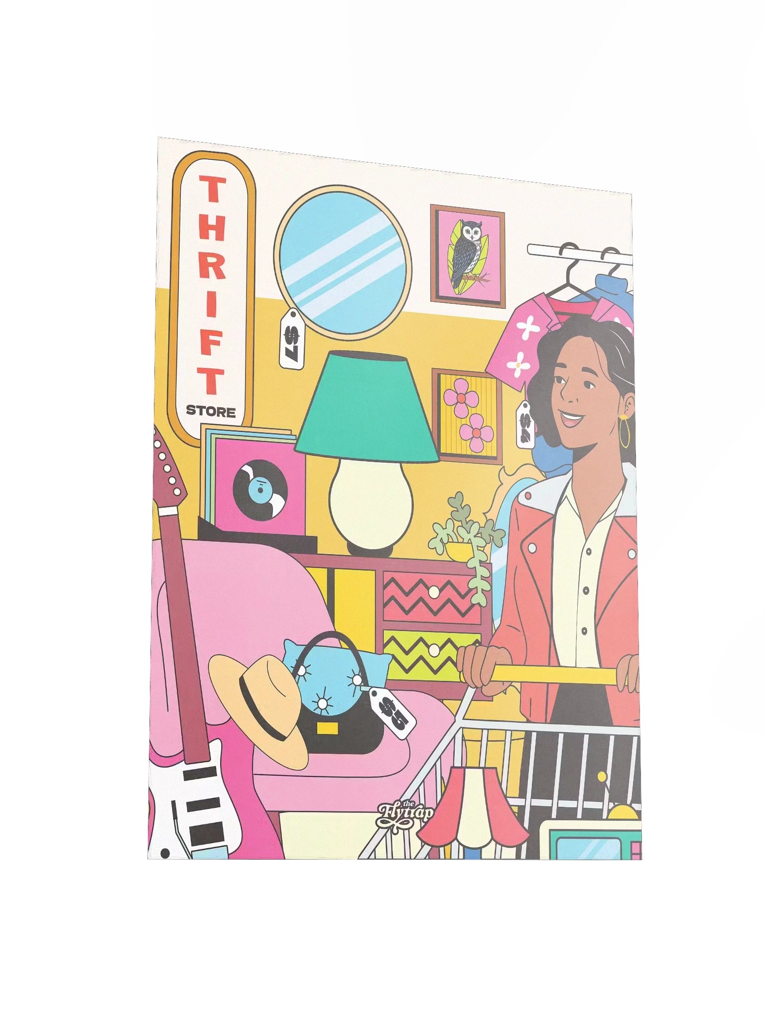 Thrifting 12" x 16" Poster product image (3)