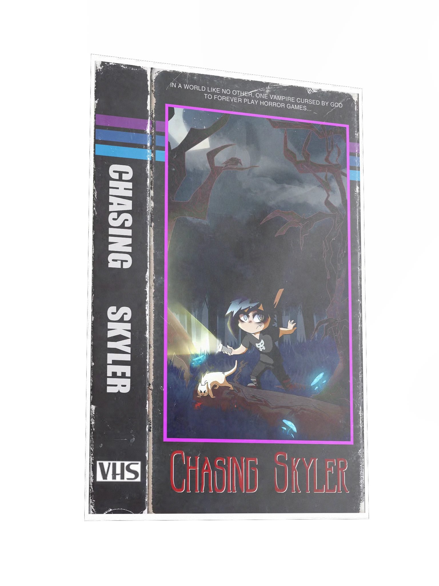 Chasing Skyler: The "Lost Tape" VHS Poster (Distressed Art) product image (3)