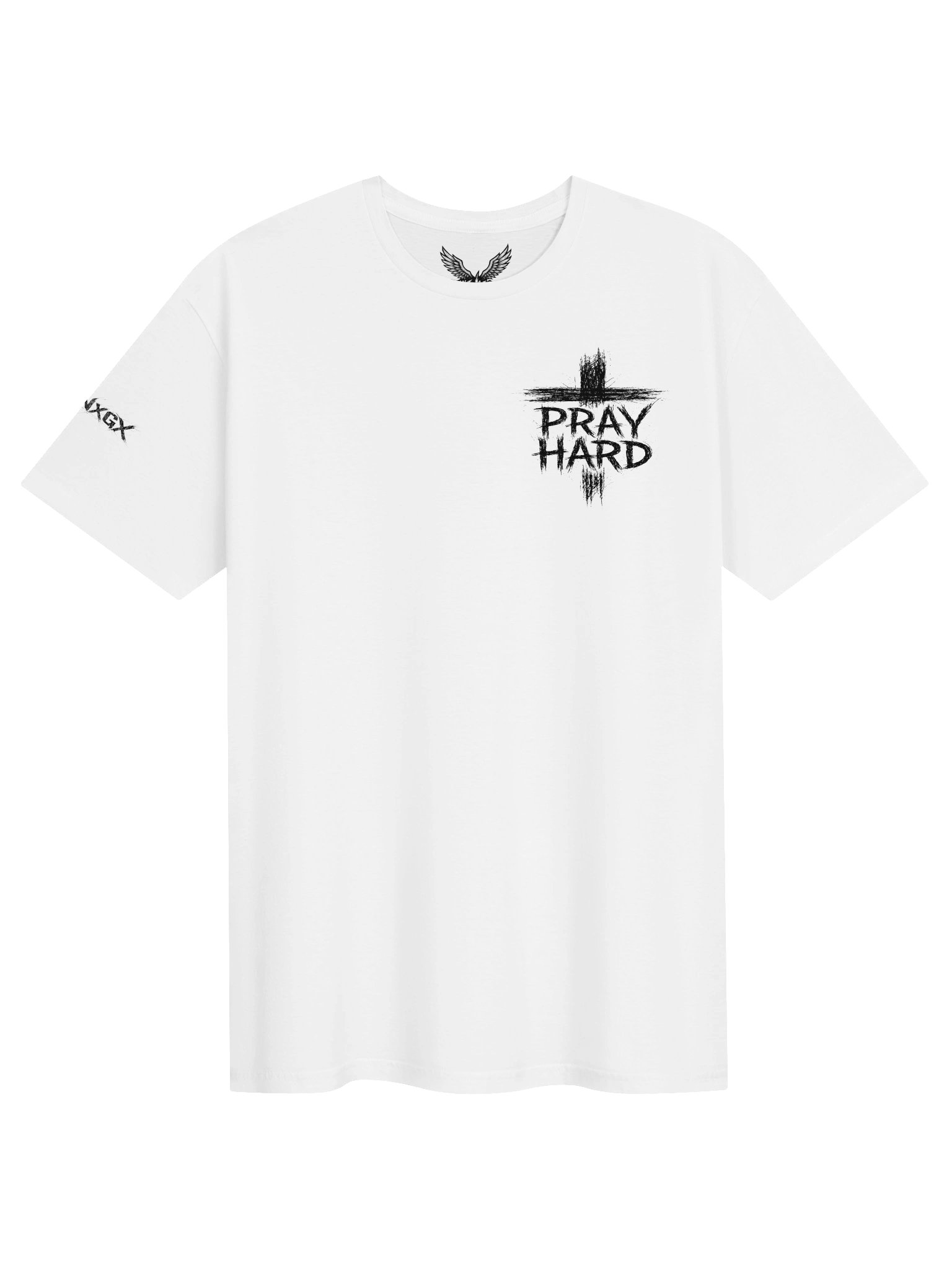 Pray Hard T Shirt v2 product image (1)
