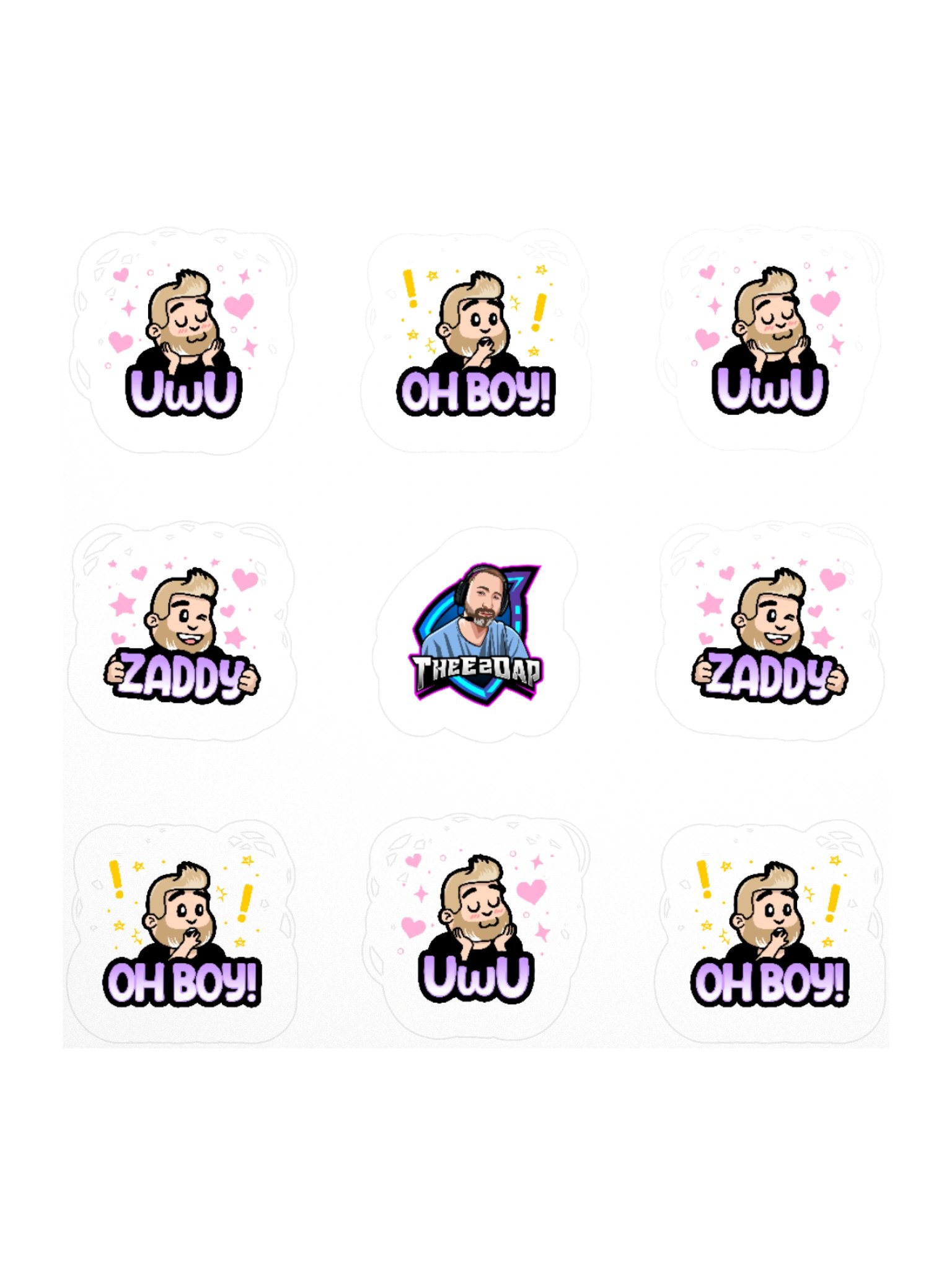 Thee2Dap Stickers product image (2)