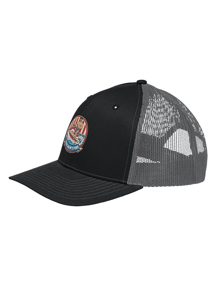 Your Mom's Pond Patriot Snapback Hat product image (2)