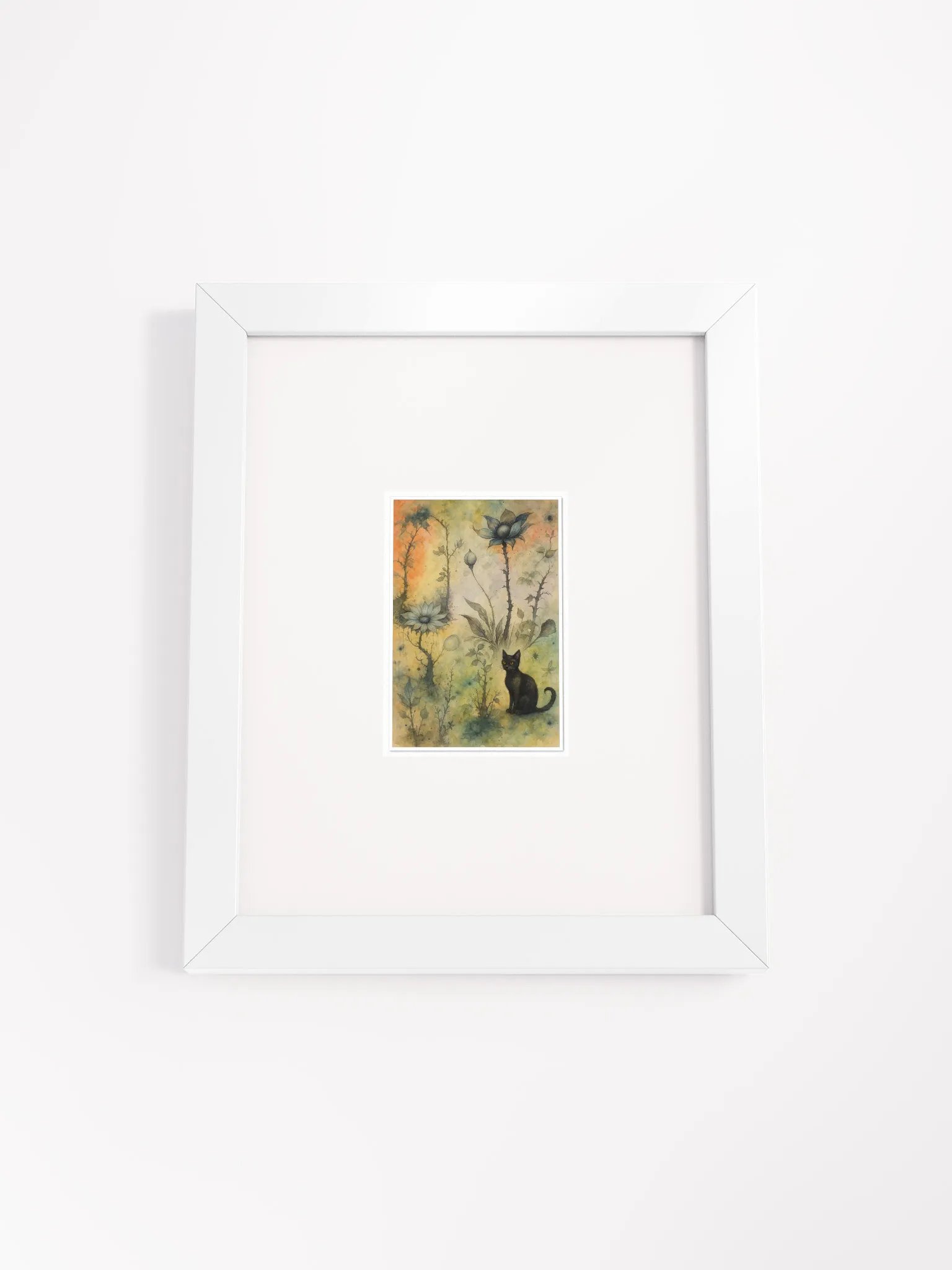 The Secret Garden Sketchbook Artprint Framed product image (1)