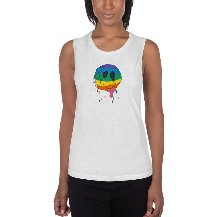 Melted Smiley Tank Top product image (1)