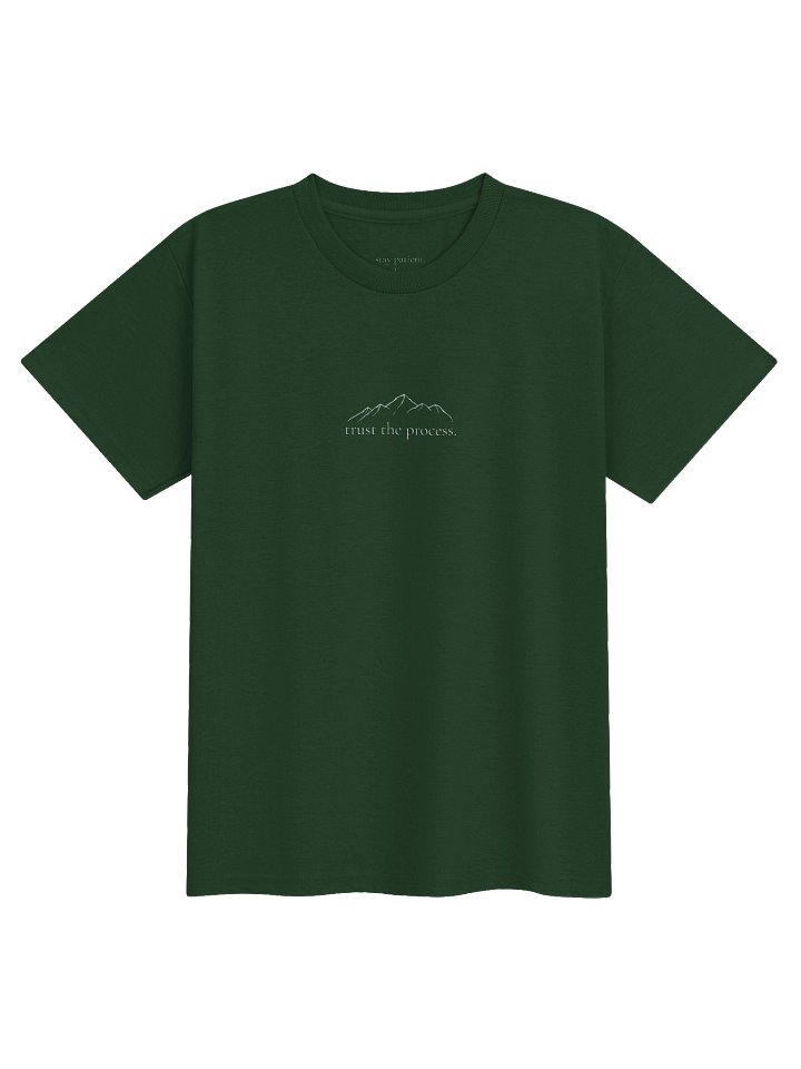 Trust The Process Minimalist Youth Climbing Tee product image (2)