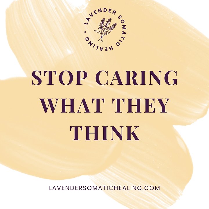 Stop Caring What They Think Subliminal product image (1)