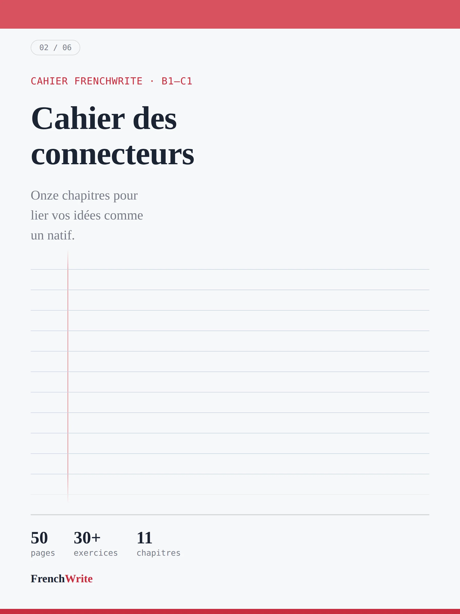 Cahier des connecteurs logiques — PDF (B1–C1) product image (2)