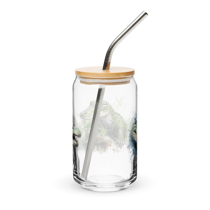Alligator Can Shaped Glass product image (2)