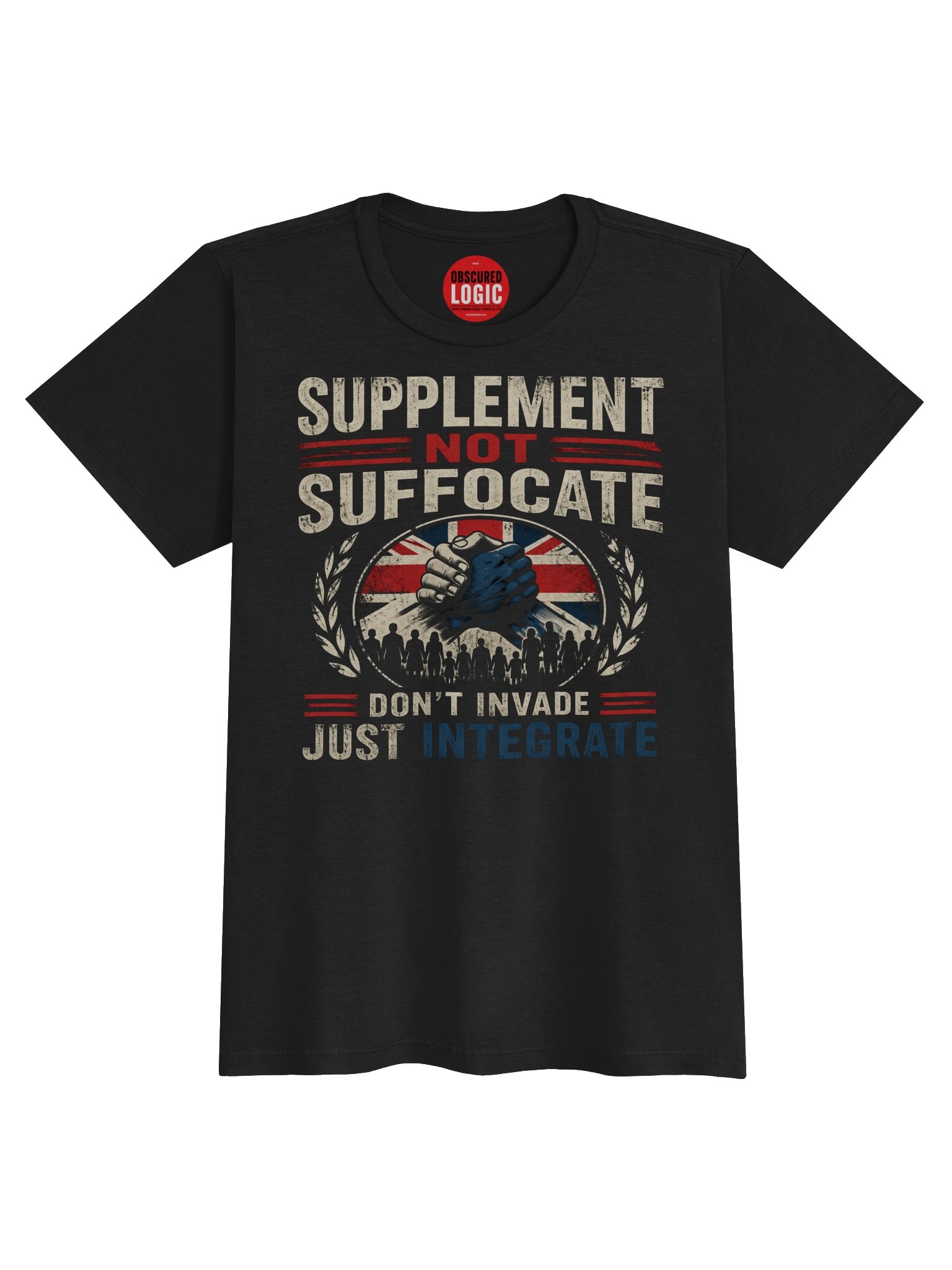 Supplement Not Suffocate Protest Tee product image (1)