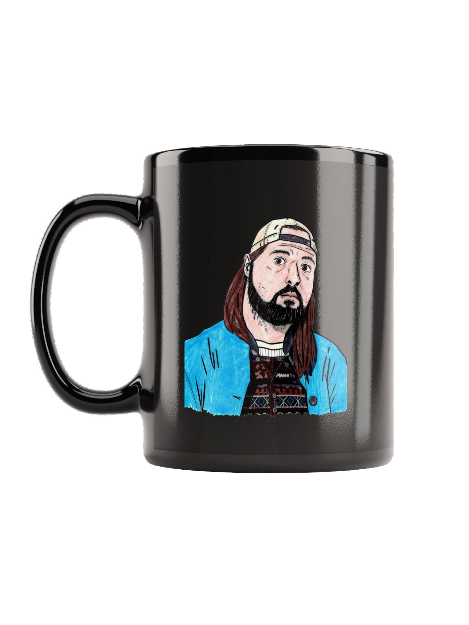 The Strong Silent Type — Character Portrait Mug product image (1)