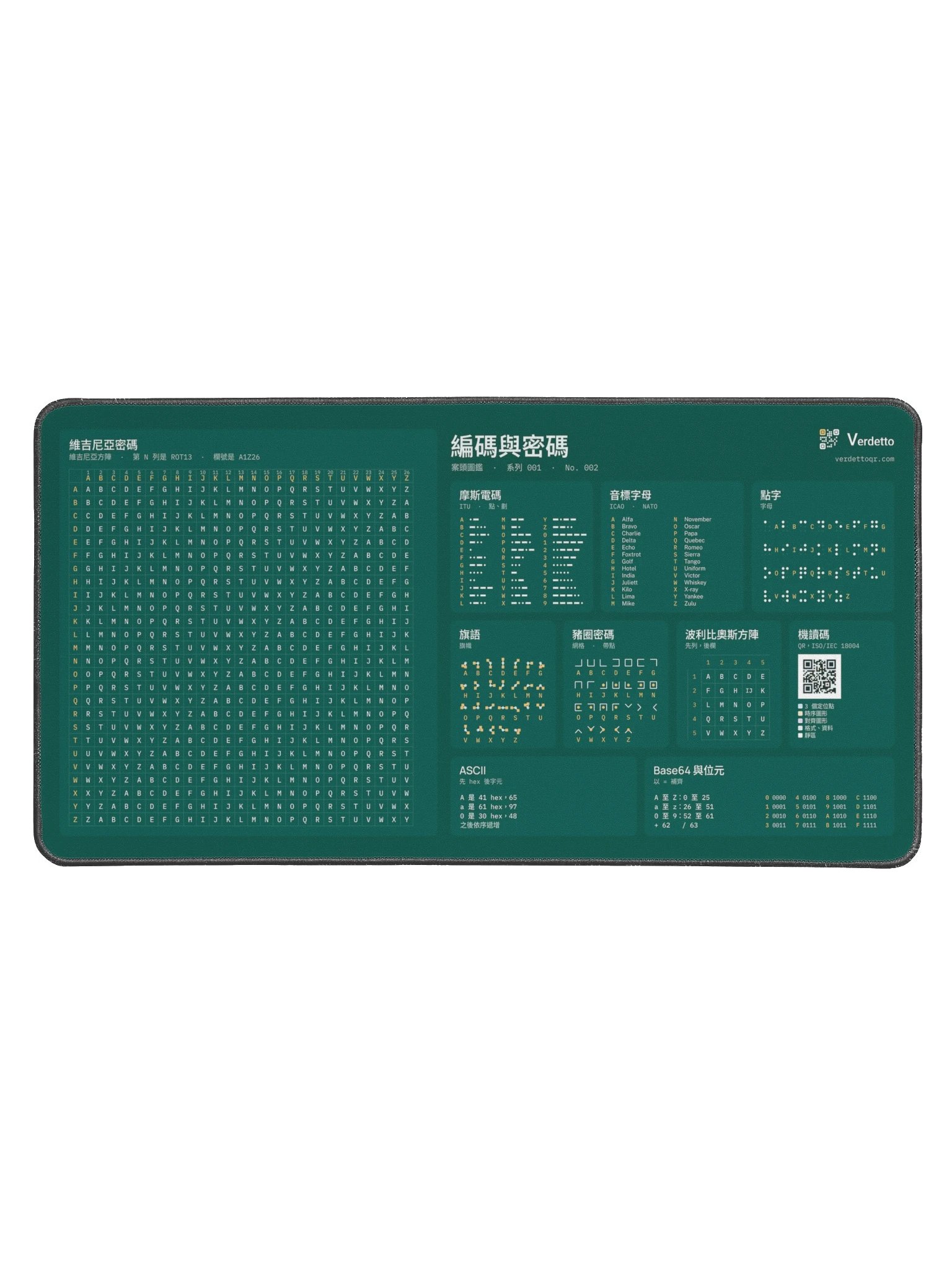 編碼與密碼 · 水鴨色 product image (1)